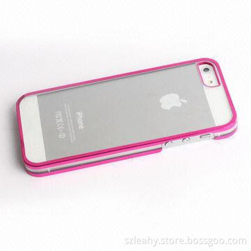 Transparent Plastic Phone Case, Suitable for iPhone 5S